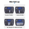 Bộ sạc K66 cho pin AA/AAA - Sạc nhanh thông minh, tự ngắt, LCD, giá ưu đãi 189.000đ 6