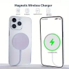 Bộ sạc không dây 15W từ tính cho iPhone 16-15-14-13-12-11, Type-C, cáp 1m - 148.147₫ 4