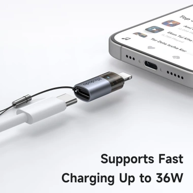 Bộ sạc Mcdodo 36W PD Type-C sang Lightning cho iPhone 16 Max, 15-11, Xr - Giá 113.300₫ 5