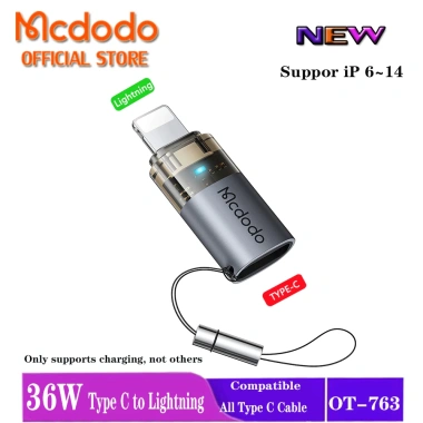 Bộ sạc Mcdodo 36W PD Type-C sang Lightning cho iPhone 16 Max, 15-11, Xr - Giá 113.300₫ 10