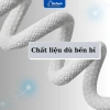 Bộ sạc nhanh 20W cáp bọc dù PD an toàn, đầu chống gãy, giảm giá 49k 4