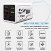 Bộ sạc nhanh 240W 4USB Anh-Mỹ-EU, đầu cắm tường, trạm sạc đa thiết bị - giá 179.300 VND 7