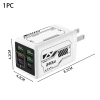 Bộ sạc nhanh 240W 4USB Anh-Mỹ-EU, đầu cắm tường, trạm sạc đa thiết bị - giá 179.300 VND 10