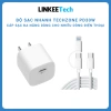 Bộ sạc nhanh 30W Techzone PD30W, dây bện dù siêu bền, hỗ trợ Android & iPhone 11-16 series - Giá 62.500₫