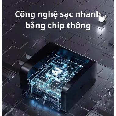 Bộ sạc nhanh 45W Củ + Cáp, dây sạc chống gãy, không nóng, an toàn, tương thích i6-i14 - 39.000₫