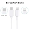 Bộ sạc nhanh 45W Củ + Cáp, dây sạc chống gãy, không nóng, an toàn, tương thích i6-i14 - 39.000₫ 5