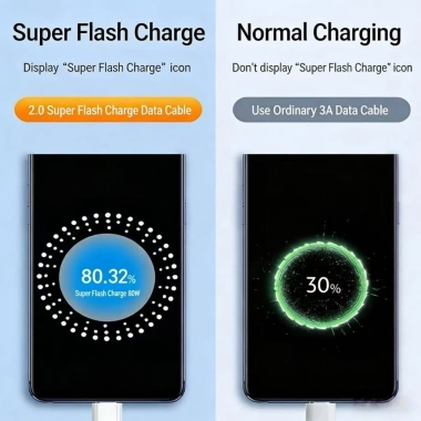 Bộ sạc nhanh 80W/100W Super VOOC Dart USB Type-C Oppo Realme Reno, 49.000 VND