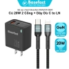 Bộ sạc nhanh Basefast B26 20W PD kèm cáp bọc dù bền cho iPhone 8 Plus, XS, 11-14 Pro - giá 209.000 VND 3