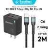 Bộ sạc nhanh Basefast B26 20W PD kèm cáp bọc dù bền cho iPhone 8 Plus, XS, 11-14 Pro - giá 209.000 VND 8