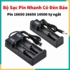 Bộ sạc nhanh đa kích thước Pin 21.700-26.700, tự ngắt, đèn báo % pin, dòng 2-3A - Giá tốt 25.407 VND