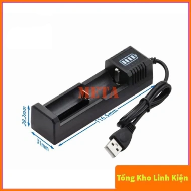 Bộ sạc nhanh đa năng Pin 18.650 18.490 26.650 14.500 16.340 10.440, tự ngắt, đèn báo % pin, dòng 2-3A, giá 25.409 VND 2 Bộ sạc nhanh đa năng Pin 18.650 18.490 26.650 14.500 16.340 10.440, tự ngắt, đèn báo % pin, dòng 2-3A, giá 25.409 VND 2