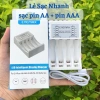 Bộ sạc nhanh Enemax 4 pin AA 4.600mAh + 4 pin AAA 2.600mAh - Sạc nhiều lần, Tiết kiệm, An toàn, Giá 229.000đ 2