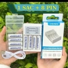 Bộ sạc nhanh Enemax 4 pin AA 4.600mAh + 4 pin AAA 2.600mAh - Sạc nhiều lần, Tiết kiệm, An toàn, Giá 229.000đ 9