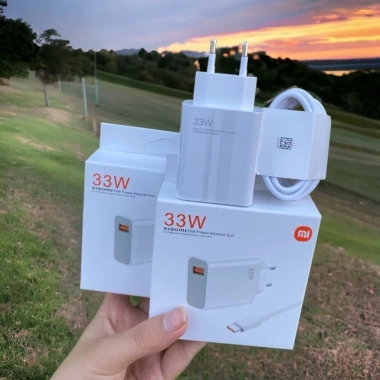 Bộ sạc nhanh Mi 120W 33W + Cáp USB-C 6A cho Mi 8-13 - Giá chỉ 59.999 VND