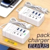 Bộ sạc nhanh PD 3.0 6 cổng USB – Sạc đồng thời, bảo vệ quá dòng & quá nhiệt, đa năng du lịch, 100.009₫ 2