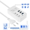 Bộ sạc nhanh PD 3.0 6 cổng USB – Sạc đồng thời, bảo vệ quá dòng & quá nhiệt, đa năng du lịch, 100.009₫ 5