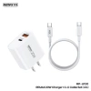 Bộ sạc nhanh Remax Kiddy Series RP-U120 20W 1 USB và 1 Type C, giá chỉ 125.000₫ 3