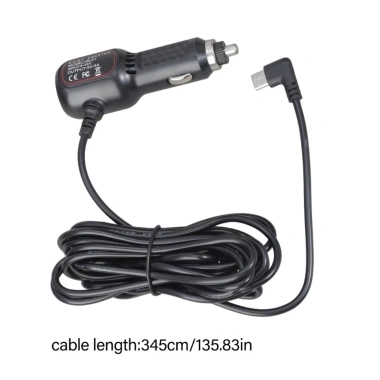 Bộ sạc ô tô 12V/24V tự động 5V 3A USB‑C, cáp nam, sạc nhanh cho điện thoại, laptop