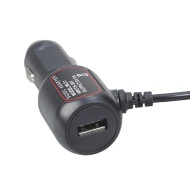 Bộ sạc ô tô 12V/24V tự động 5V 3A USB‑C, cáp nam, sạc nhanh cho điện thoại, laptop