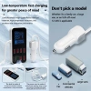 Bộ sạc ô tô 8 cổng PD & QC3.0 Hub USB 40W cho điện thoại, máy tính xách tay - Giá ưu đãi 864k 4