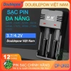 Bộ sạc pin 18.650 Doublepow DP-UK63 đa năng tự ngắt, hỗ trợ 26.650, 16.340, CR123A, 14.500, 21.700 - 99k 2
