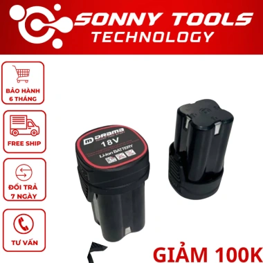 Bộ sạc + Pin 18V 2.000mAh 4 Cell – Phù hợp máy vít búa, máy khoan, giá 158.000₫ 9 Bộ sạc + Pin 18V 2.000mAh 4 Cell – Phù hợp máy vít búa, máy khoan, giá 158.000₫ 9