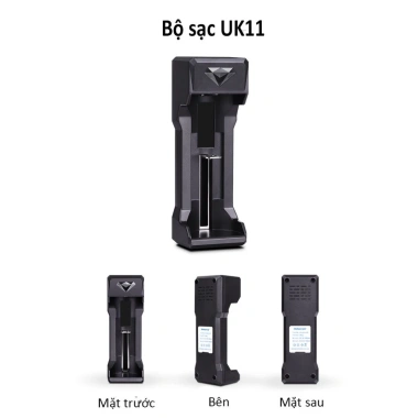 Bộ sạc Pin 3.7V Doublepow DP-UK41 4 khe sạc 18.650/26.650/10.440/16.340 - Giá 49.000₫ 2