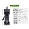 Bộ sạc Pin 3.7V Doublepow DP-UK41 4 khe sạc 18.650/26.650/10.440/16.340 - Giá 49.000₫ 10