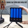 Bộ sạc pin 4 đa năng FERADO 3.7‑4.2V, phích cắm tiện lợi, đèn báo đầy tự ngắt, sạc viên 4 ngăn có dây - 29.900₫ 7
