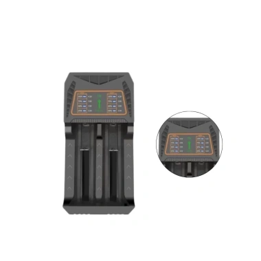Bộ sạc pin 5D-82HP Top Value sạc nhanh an toàn bền bỉ, đa năng cho AA, AAA, Lithium, giá chỉ 134.480₫ 2