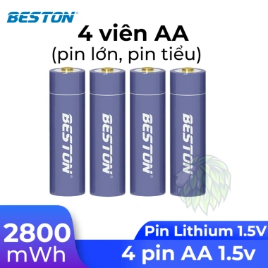 Bộ sạc pin 8 khe AA/AAA Beston M7.012 – Sạc nhanh, tự ngắt, hỗ trợ Li‑ion 1.5V, giá ưu đãi 169k
