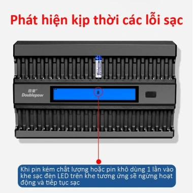 Bộ Sạc Pin AA 40 Viên Chính Hãng - Sạc Nhanh, Tự Ngắt, Dành Cho Micro Karaoke, Giá Ưu Đãi 1.199.000₫