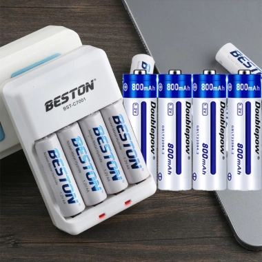 Bộ sạc pin AA AAA Beston C807B chính hãng - Pin sạc đa năng, giá chỉ 49.000₫ 4