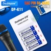 Bộ sạc pin AA AAA DP-K11 tự ngắt, sạc micro không dây cho đồ chơi và chuột - 39.000₫
