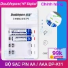 Bộ sạc pin AA AAA DP-K11 tự ngắt, sạc micro không dây cho đồ chơi và chuột - 39.000₫ 9