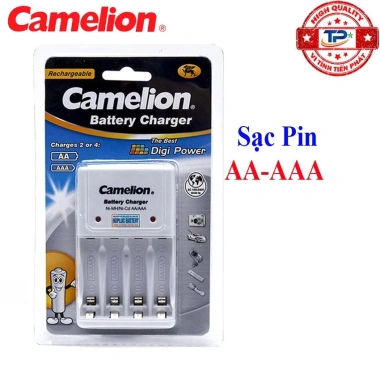 Bộ sạc pin AAA 3A và AA 2A Camelion BC-1.010B - Sạc nhanh đa hãng, chỉ 170.000đ