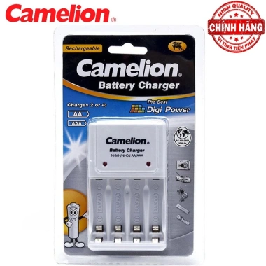 Bộ sạc pin AAA 3A và AA 2A Camelion BC-1.010B - Sạc nhanh đa hãng, chỉ 170.000đ