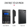 Bộ sạc pin AA/AAA DP-K98B Tự Ngắt - Sạc nhanh cho mic không dây, máy đo huyết áp 5