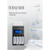 Bộ sạc pin AA/AAA DP-K98B Tự Ngắt - Sạc nhanh cho mic không dây, máy đo huyết áp 7