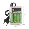 Bộ sạc pin AA/AAA NiMH 1.2V 250mA 4 khe sạc nhanh dòng ổn định giá 50.000₫ 2