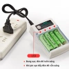 Bộ sạc pin AA/AAA NiMH 1.2V 250mA 4 khe sạc nhanh dòng ổn định giá 50.000₫ 3