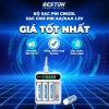 Bộ sạc pin Beston C9.023L 4 slot 2A/3A 1.2V có đèn báo - Giá giảm 79.000đ
