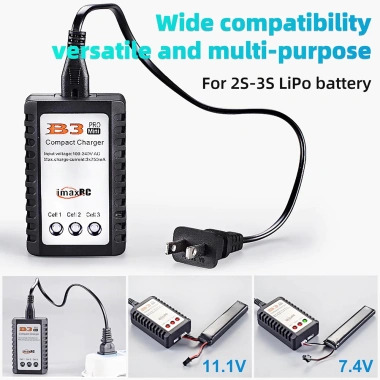 Bộ sạc Pin Cân Bằng B3 Pro AC - Lipo 2S-3S 7.4V/11.1V, giá 110k, miễn phí ship