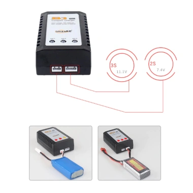 Bộ sạc Pin Cân Bằng B3 Pro AC - Lipo 2S-3S 7.4V/11.1V, giá 110k, miễn phí ship