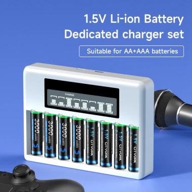 Bộ sạc pin CITYORK NC562 sạc nhanh tự ngắt 1.5V AA AAA giá ưu đãi 239.000 VND
