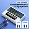 Bộ sạc pin CITYORK NC562 sạc nhanh tự ngắt 1.5V AA AAA giá ưu đãi 239.000 VND 3