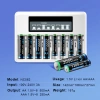 Bộ sạc pin CITYORK NC562 sạc nhanh tự ngắt 1.5V AA AAA giá ưu đãi 239.000 VND 4