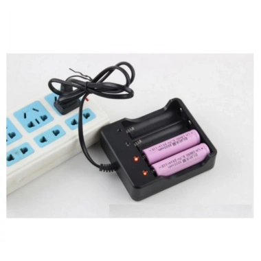 Bộ sạc pin đa năng 18.650 2-4 pin 3.7-4.2V, phích cắm tiện lợi, đèn báo đầy, tự ngắt - 70.000₫ 4
