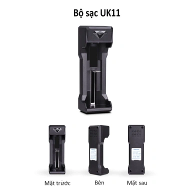 Bộ sạc Pin Đa Năng 3.7V Doublepow UK41 4 Khe Sạc 18.650 26.650 10.440 16.340 Giá 49.000 VND 2