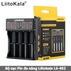 Bộ sạc pin đa năng 4 khay Lii-402 hỗ trợ AA, AAA, 18.650, 26.650, 14.500 – giá ưu đãi 209.000₫